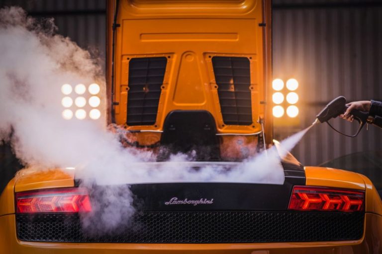 steam cleaning and detailing