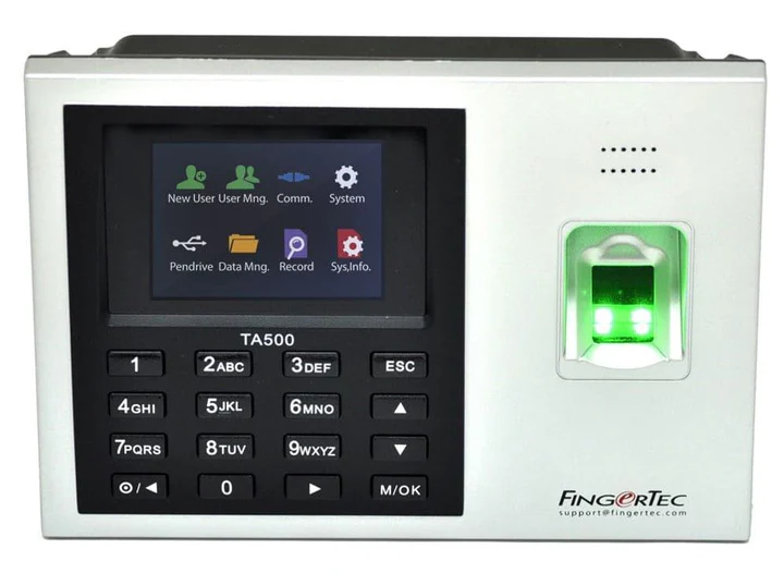 FingerTec TA500 Fingerprint Time Clock